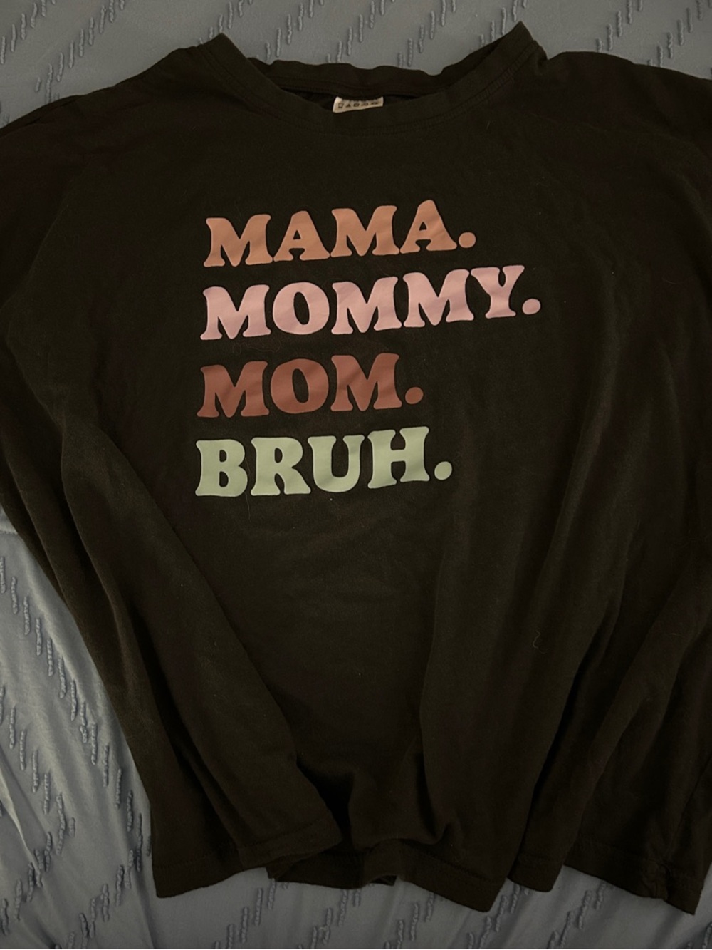 Mama Mommy Mom Bruh Graphic T-shirt